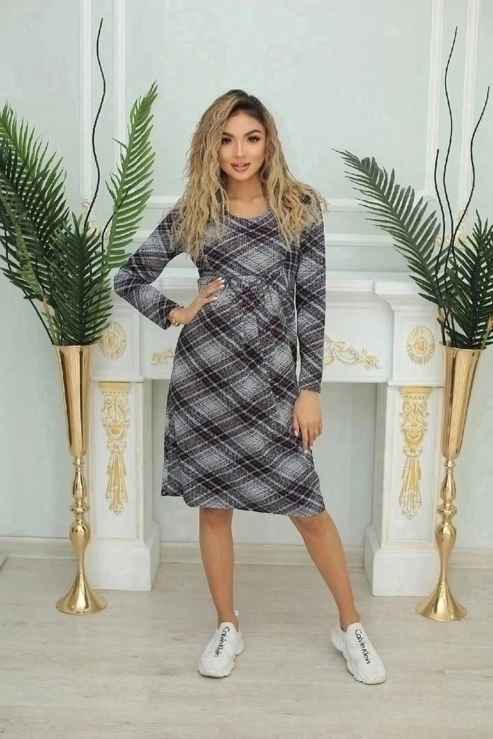 платье в клетку,платье женские,платье,модное платье,платья сарафан