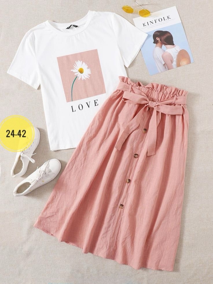 юбка с поясом,одежда для отдыха,летние наряды,юбка и майка,юбка стильная