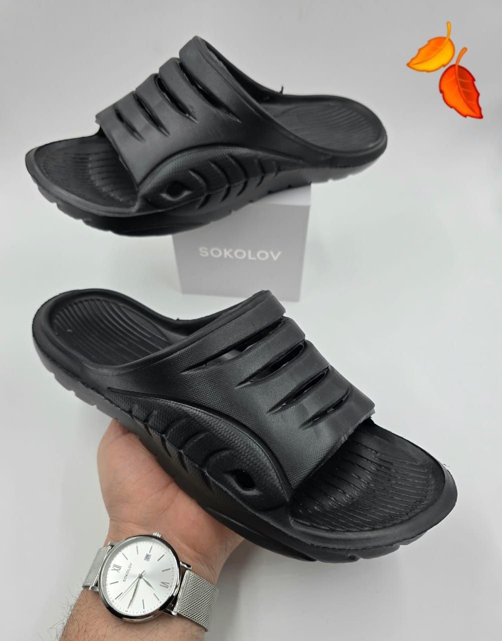 сланцы мужские открытые м202/208 в ассортименте р 40-45,сланцы мужские,сланцы мужские черные,мужские шлепанцы,сланцы черные