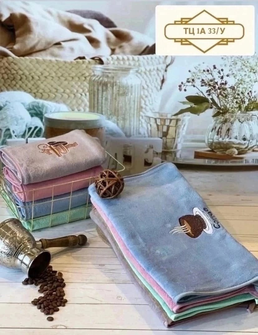 набор полотенец,полотенца неделька,полотенца кухонные из микрофибры набор подарочный,полотенца оптом,полотенца микрофибра