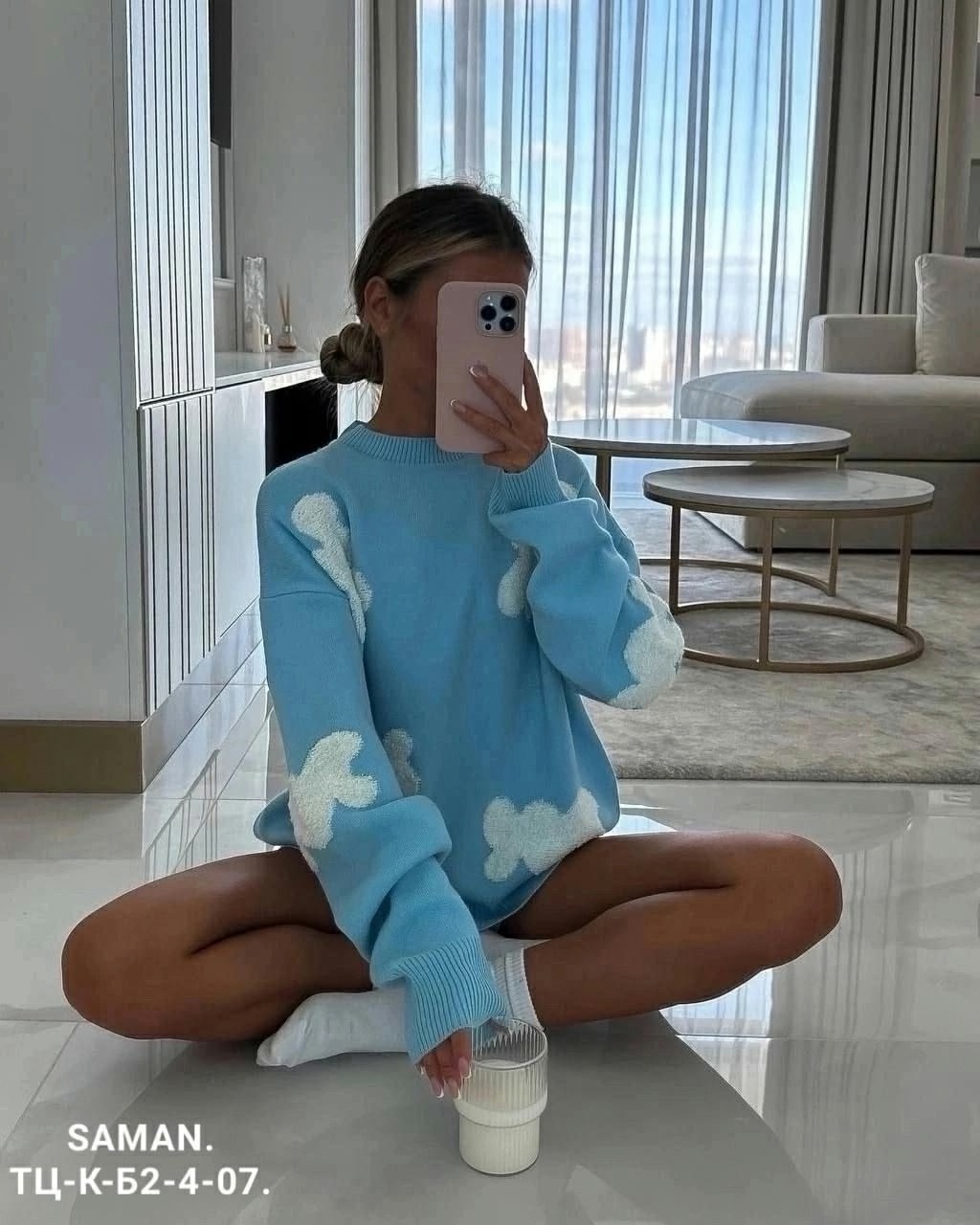 свитер облачко,свитера женские,женская кофта,свитер туника вязаный оверсайз,вязаные свитера женские