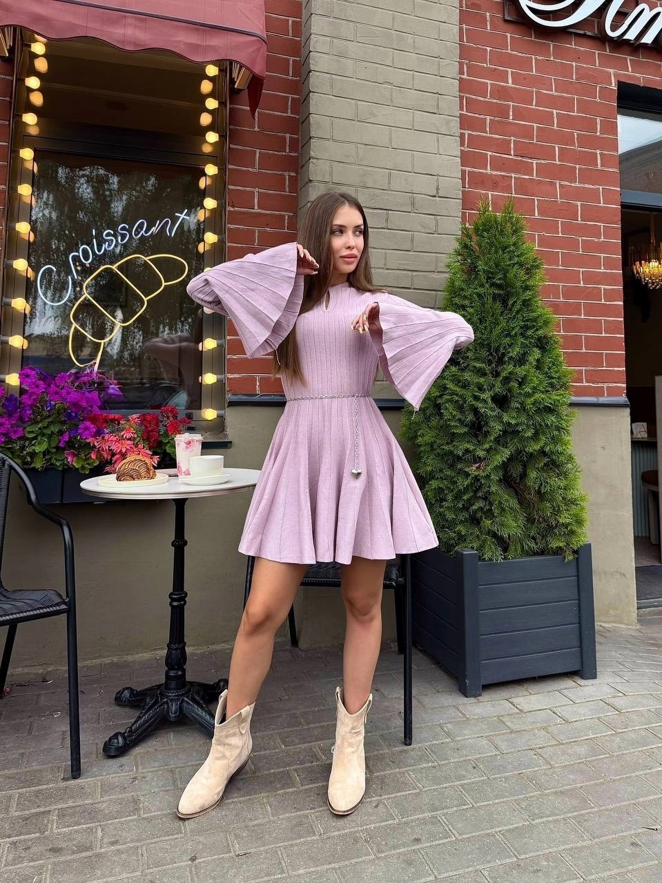 повседневные платья,бордовое платье,трикотажное платье,стильное платье,платье женское бордовое