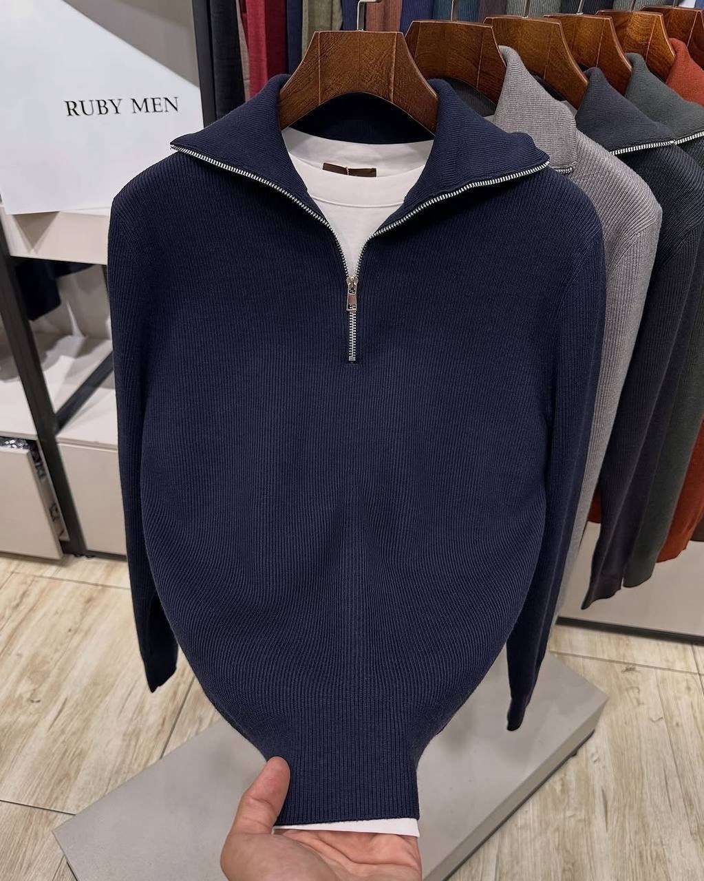 джемпер мужской на молнии,мужские свитера,джемпер,кофта мужская,джемпер теплый