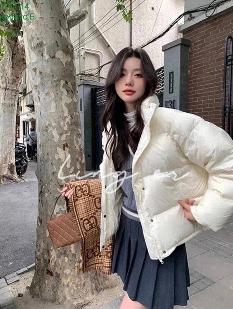 зимняя куртка женская,куртка пуховик женская,пуховик повседневный,короткая куртки,куртка оверсайз