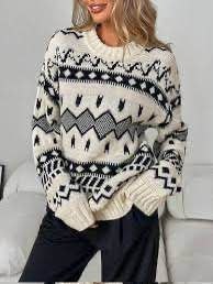 свитер,свитер с узорами,скандинавский свитер,женские свитера,вязаные свитера