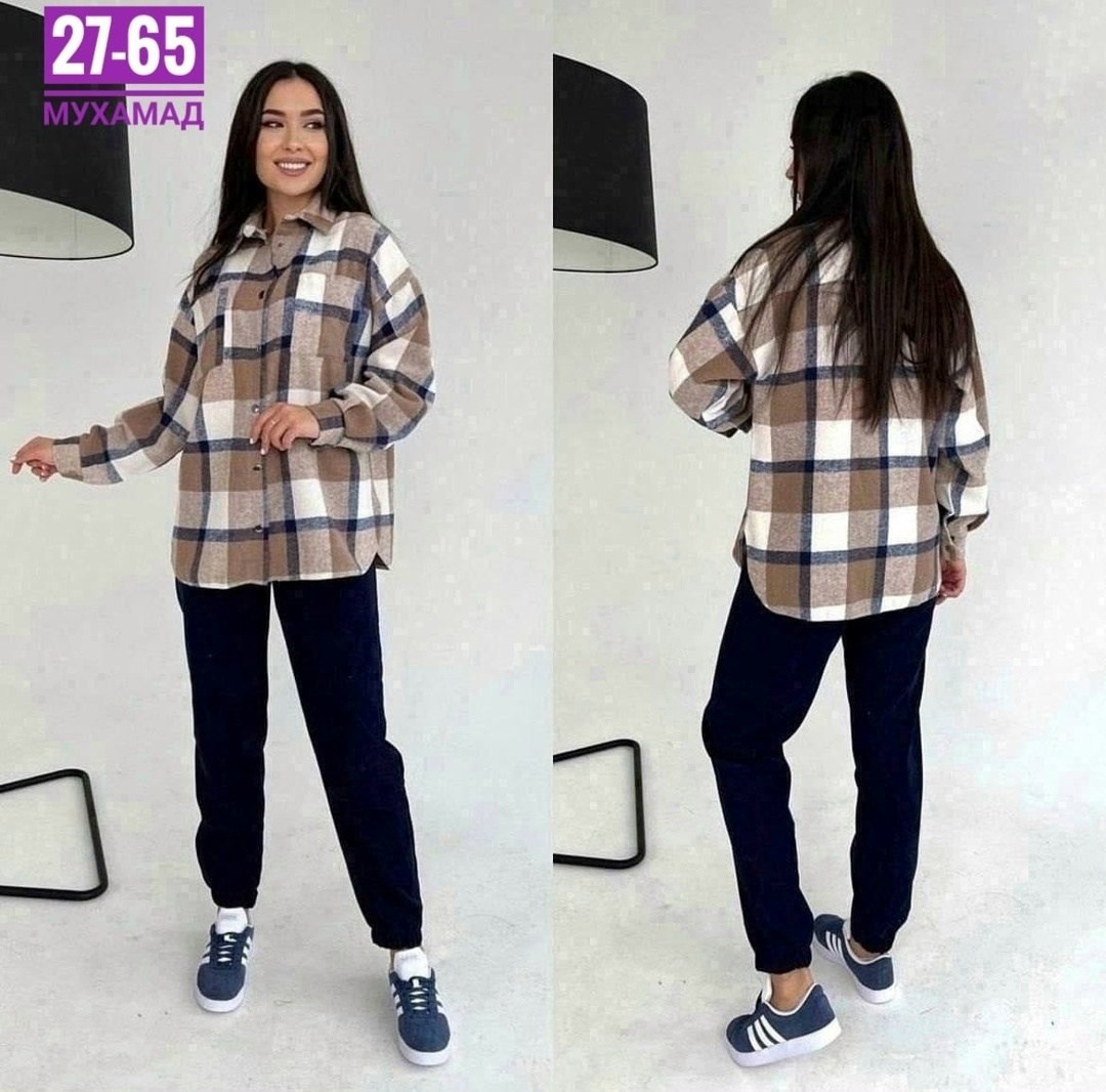 рубашка женская оверсайз в клетку,костюм двойка женская,повседневный костюм,костюм женский рубашка,костюм с рубашкой