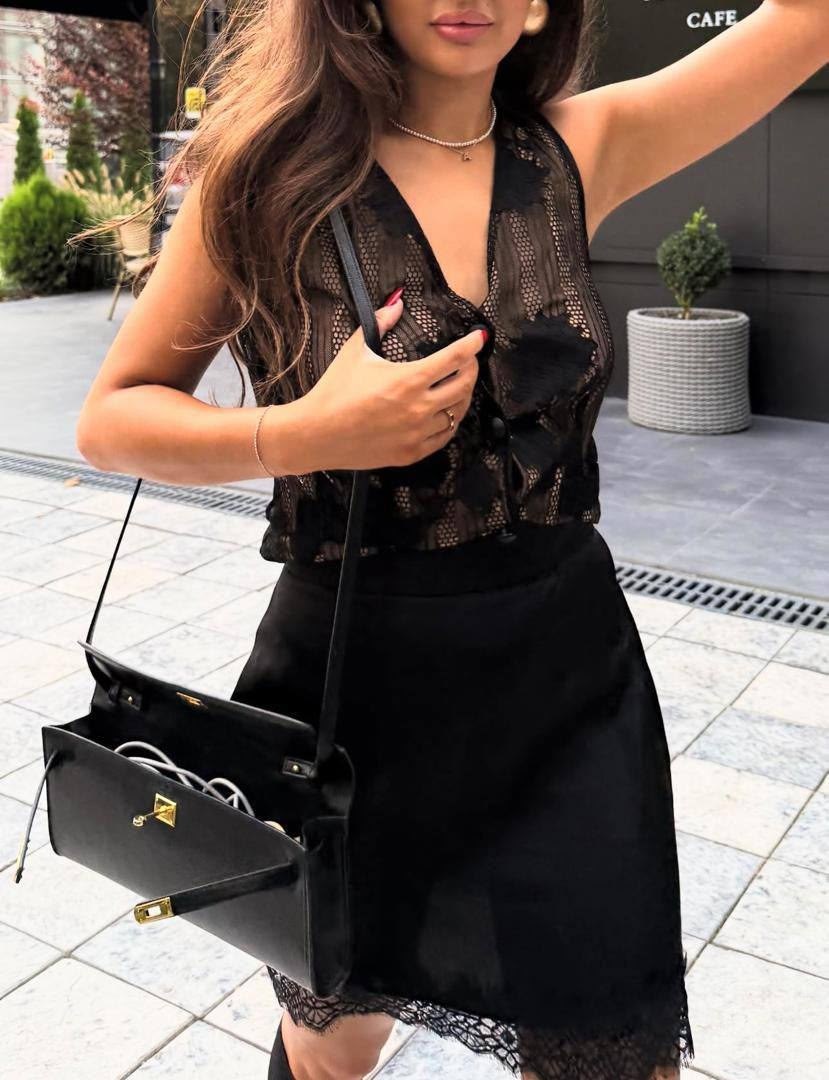 черное платье комбинация,платье на бретелях,платье комбинации,платье стильное