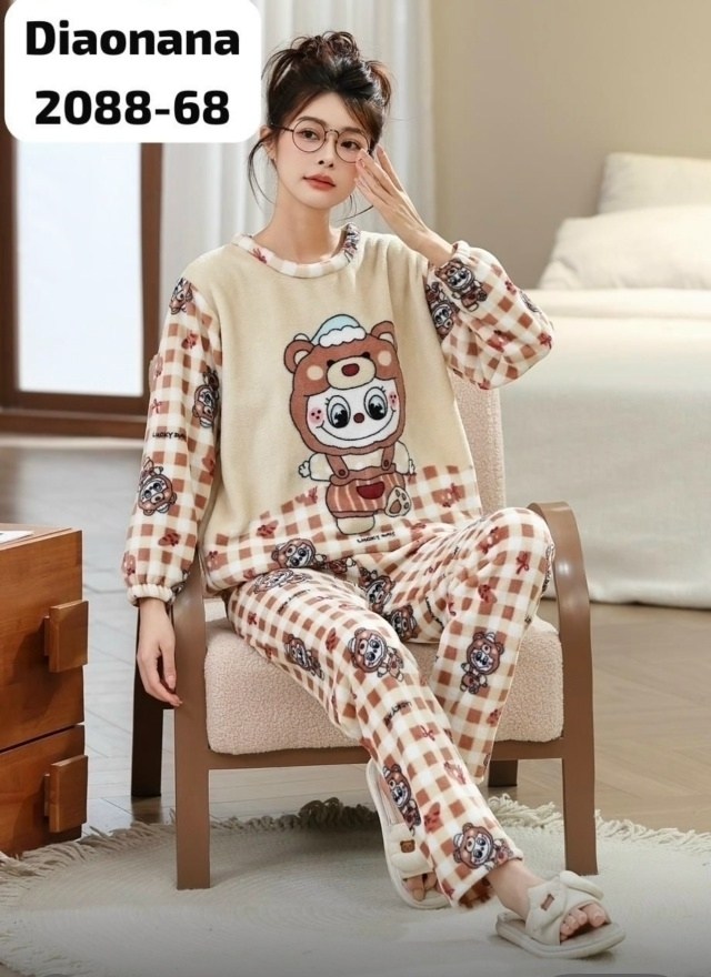 пижама со штанами теплая плюшевая,плюшевая пижама,теплая пижама женская,теплая пижама,пижама домашний одежда