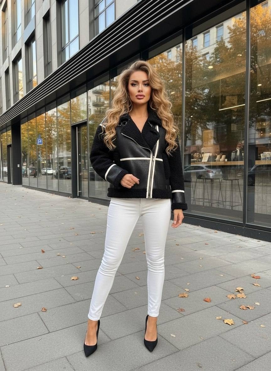 стильная дубленка,дубленка женская,дубленка эко,дубленка косуха,куртка модная