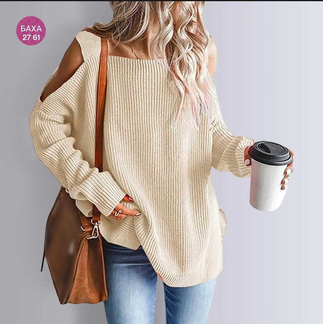 свитер с открытыми плечами,свитера женские,женский вязаный свитер с открытыми плечами,кофта женская,свитер с открытыми плечами женский