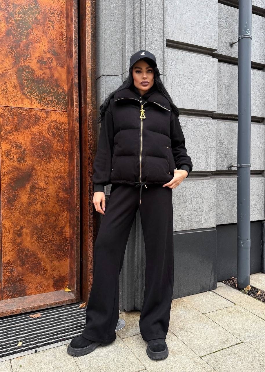 костюм на флисе,костюм тройка,костюм тройка с курткой,теплый костюм,костюм женский тройка