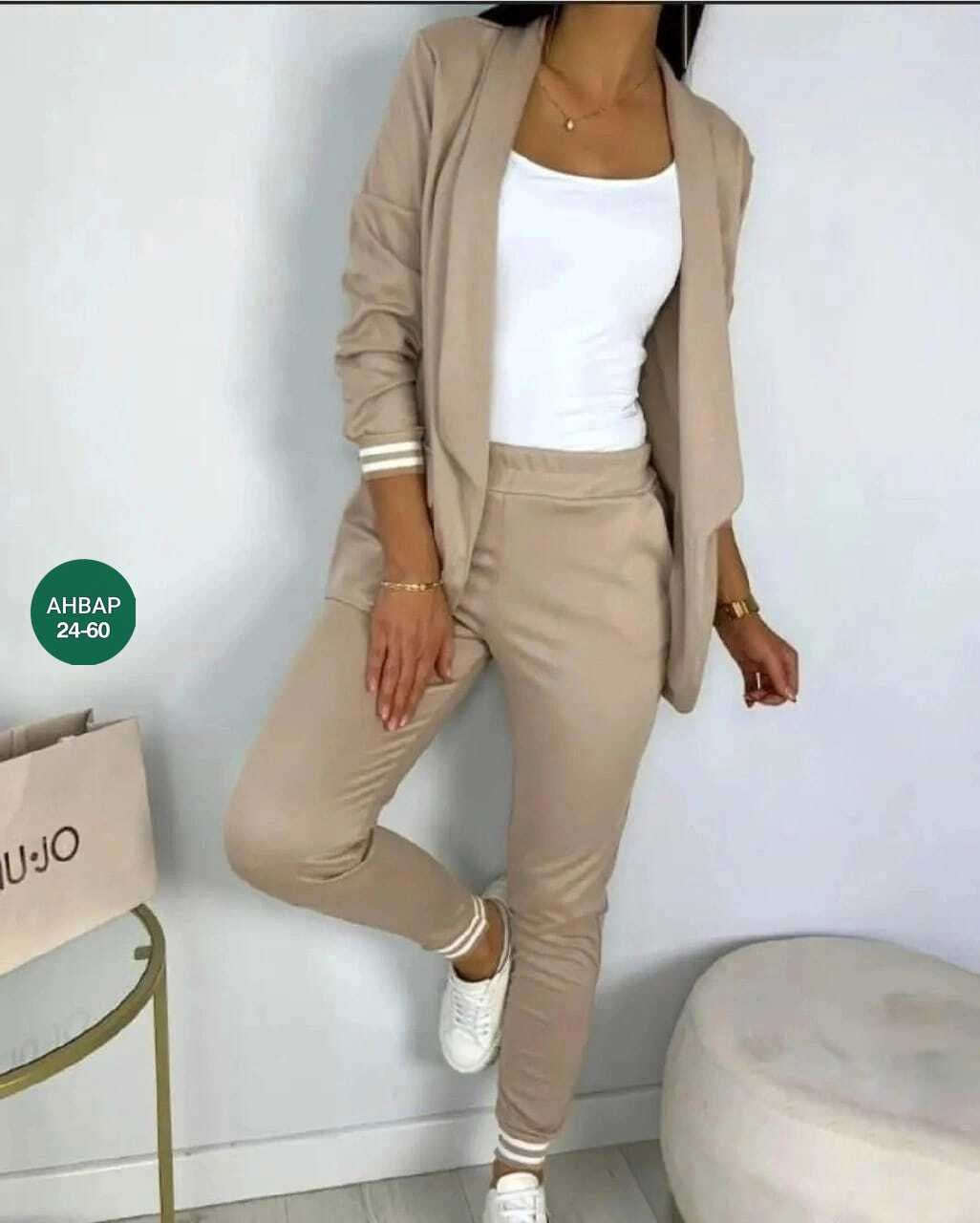брючный повседневный костюм,модные костюмы,повседневный костюм,женские костюмы,женский костюм двойка