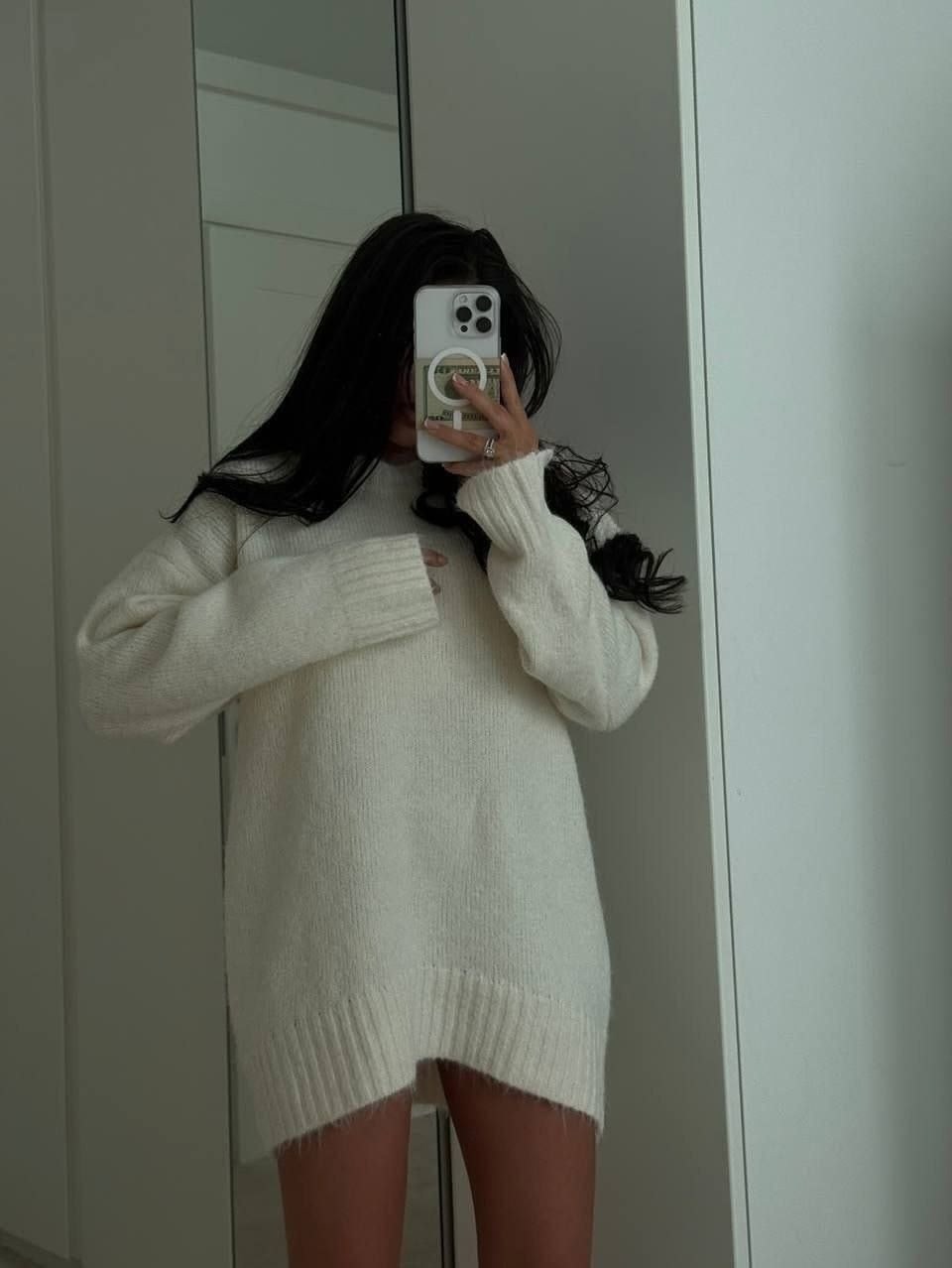 свитер оверсайз oversize вязаный с горлом,белый свитер оверсайз,cвитер вязаный оверсайз,свитер оверсайз теплый,свитер женский оверсайз вязаный удлиненный