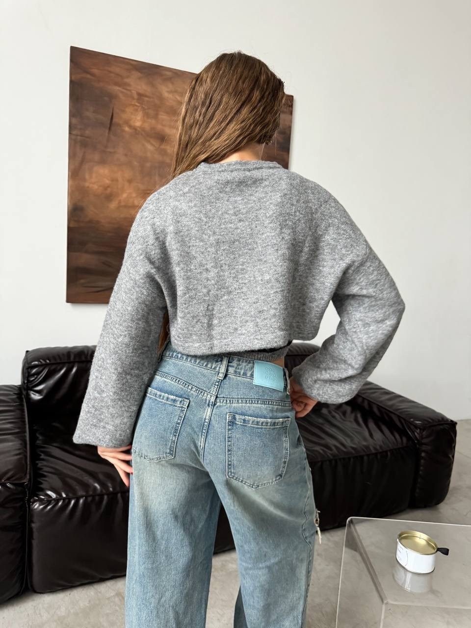 свитер укороченная,женская кофта,короткая кофта,вязаная кофта,свитер