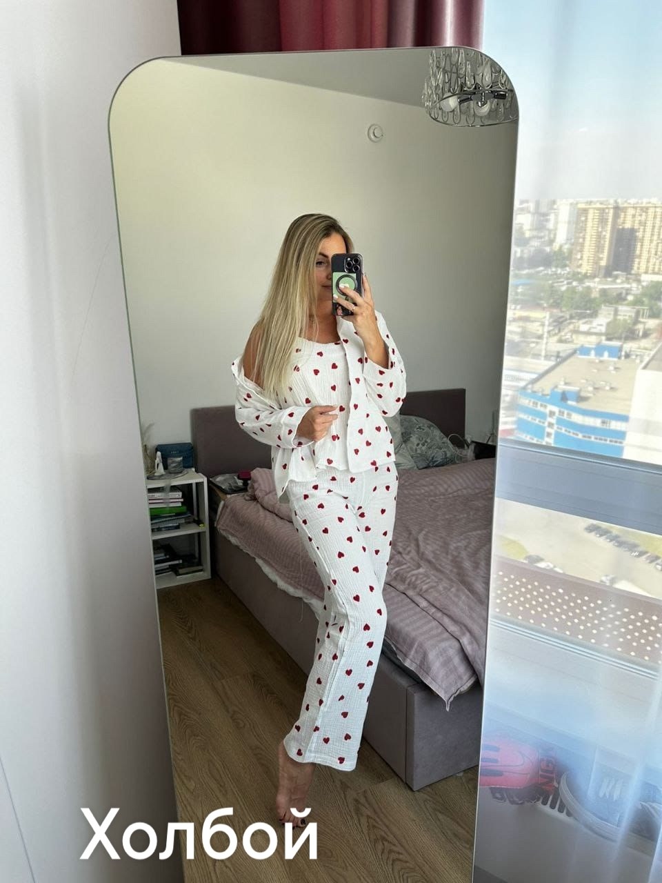 пижама из муслина,пижама для дом,муслиновая пижама тройка,пижама женская,комплект для дома