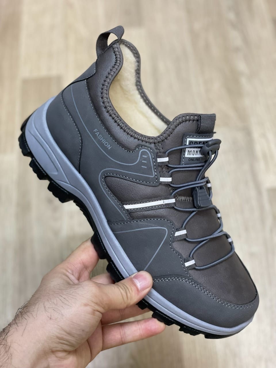 ,мужские зимние ботинки, мужская зимняя,теплые кроссовки,зимняя