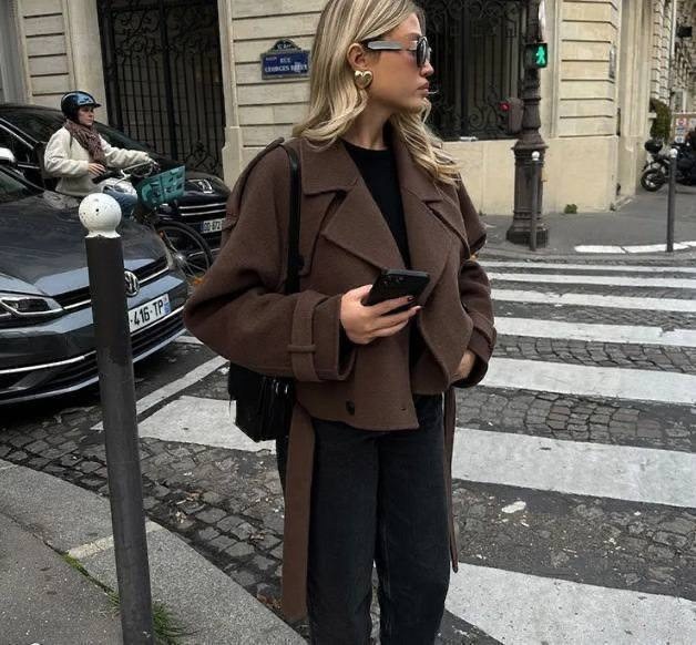 элегантные пальто,модное пальто,короткое пальто,модные образы