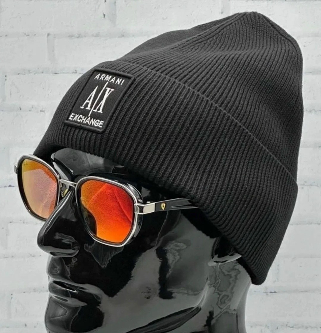 шапка мужская armani,стильная мужская шапка,шапка мужская зимняя,шапка armani,шапка эмпорио армани