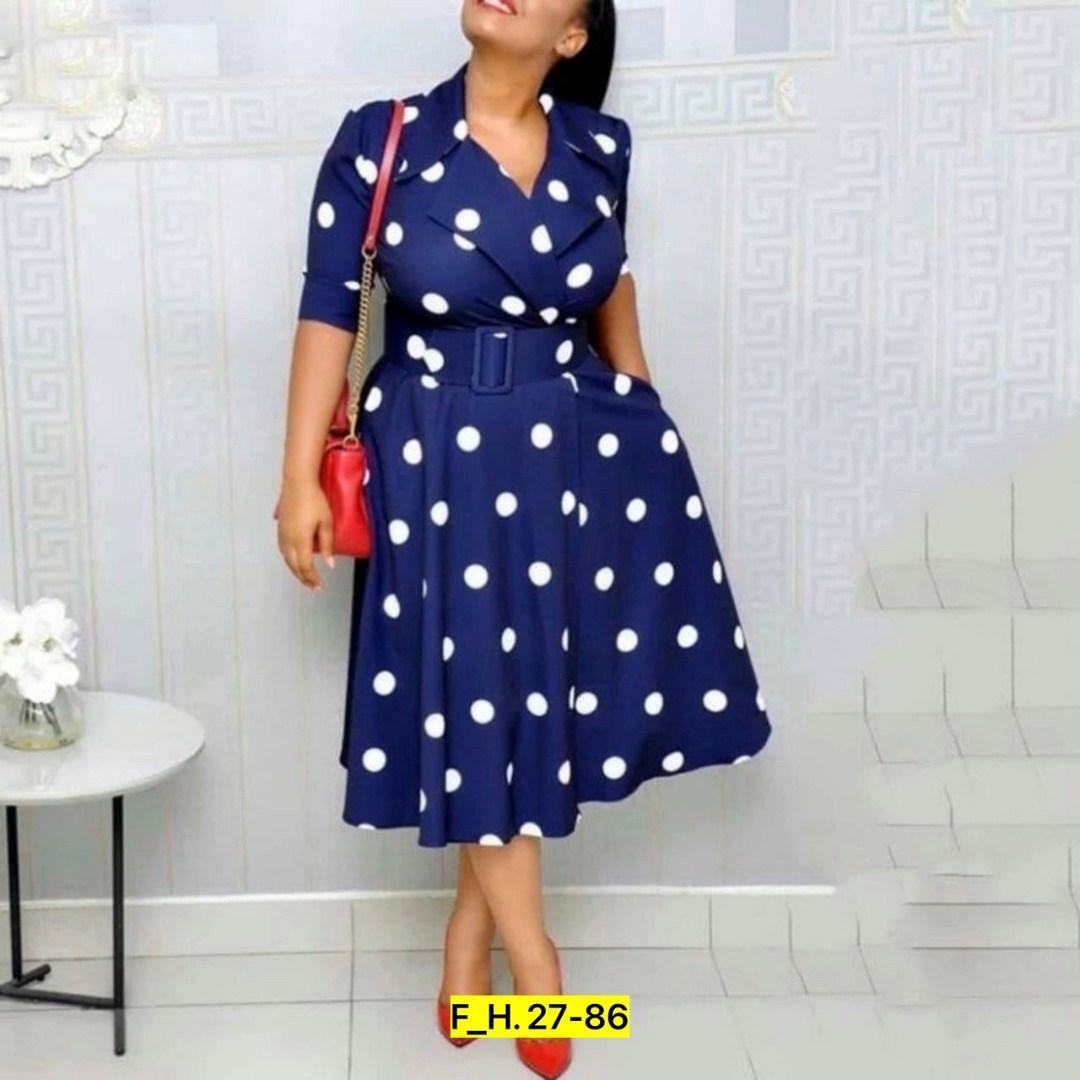 стильное платье миди,платье модное женское,женское платье в горошек,стильное платье,платье в горошек белый