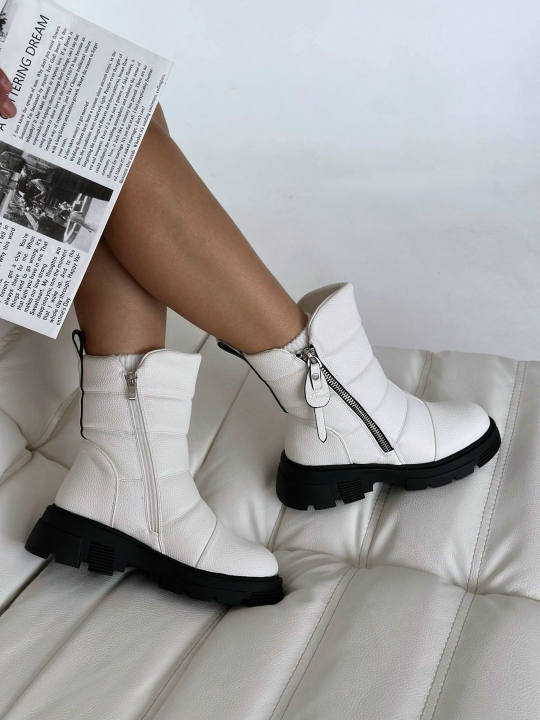 ,женские дутики,дутики зимние женские,зимняя женская , дутики