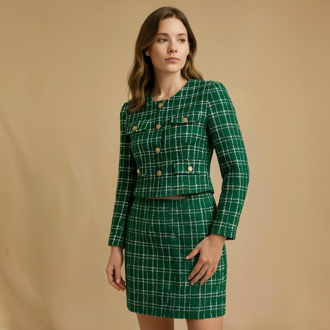 твидовый костюм,твидовый жакет с платьем,жакет,модели юбки,костюм с юбкой твидовый