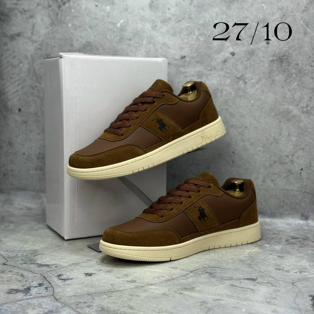 кроссовки polo ralph lauren,кроссовки polo,,коричневые кроссовки,повседневные кроссовки