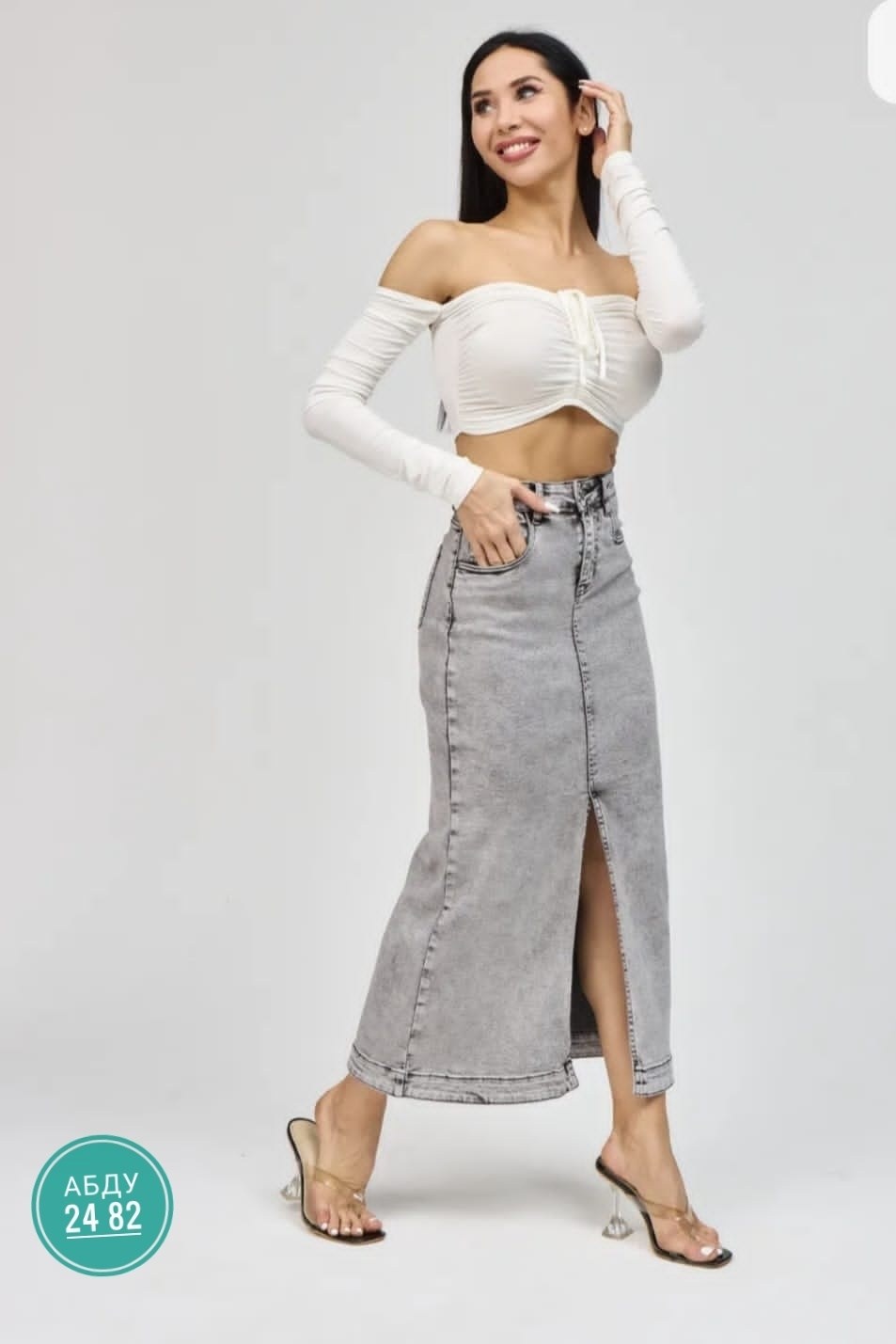 юбка женская джинсовая,юбка джинсовая миди,юбка джинсовая,юбка джинсовая миди с разрезам,юбка джинсовая макси