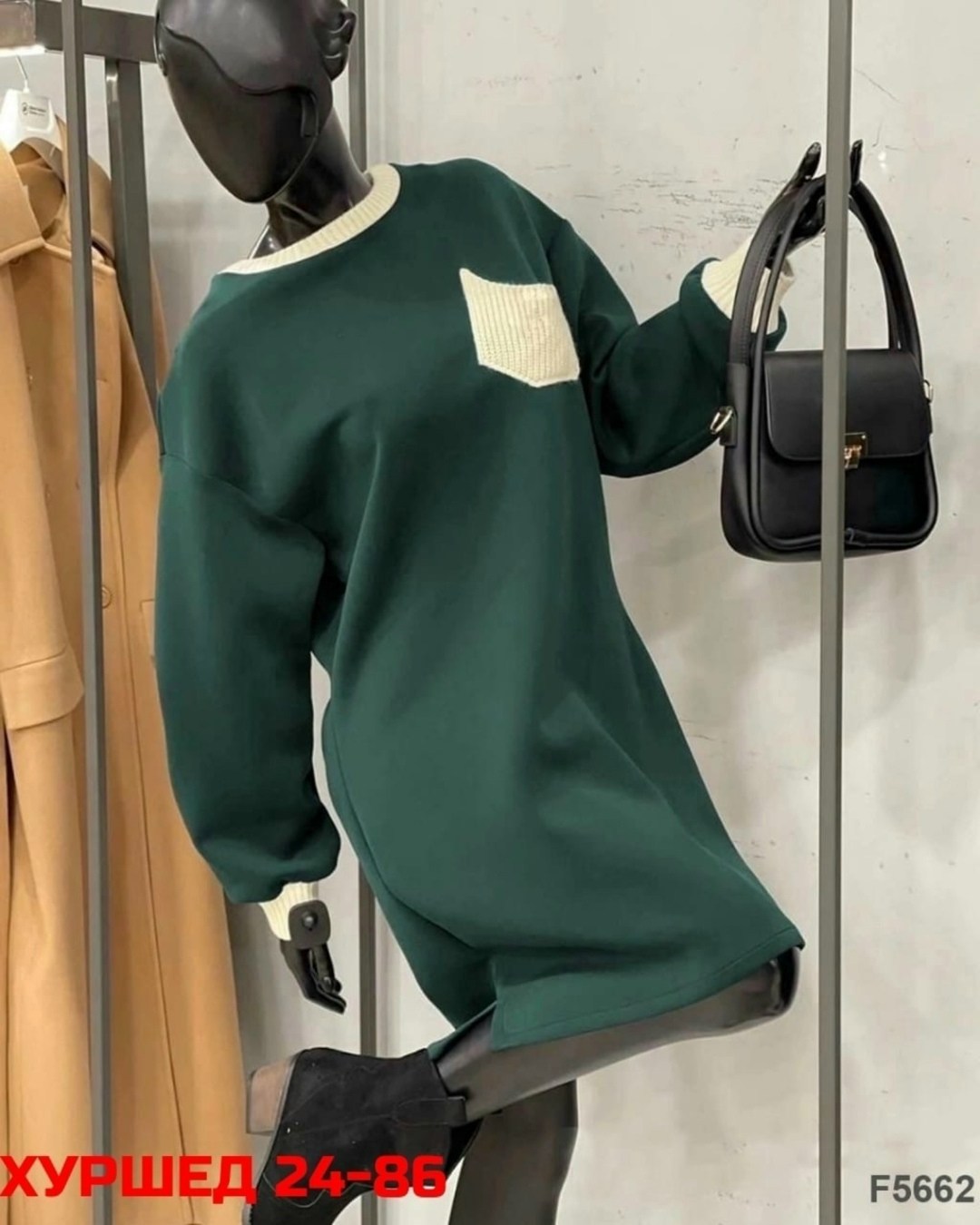 платье на флисе,платье туника,,платье теплое,туника стильная