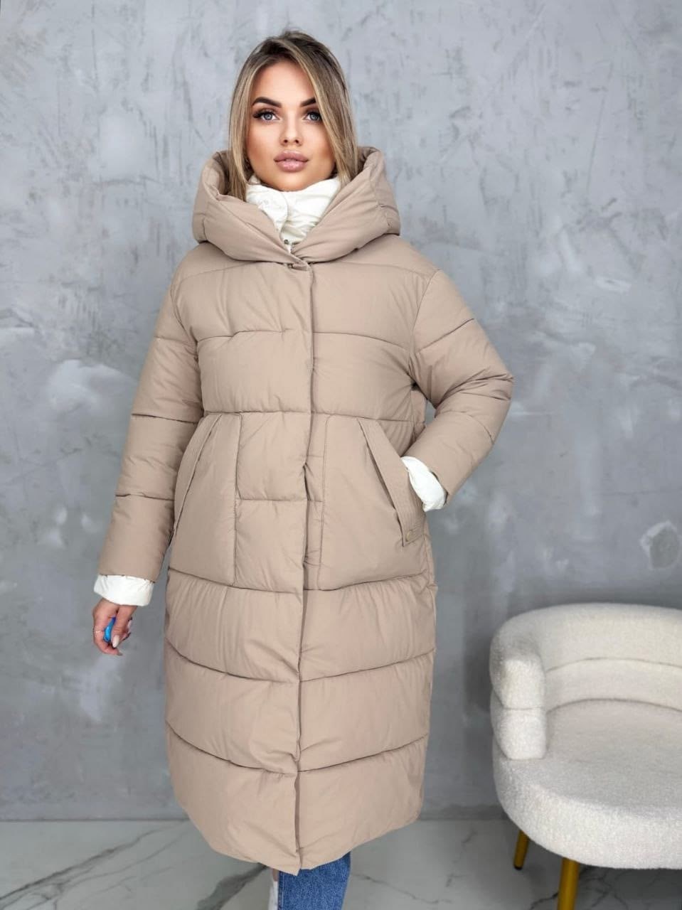 стильные пуховики,пуховик двухсторонний,длинные пуховики,женские пуховики,пуховик удлиненный
