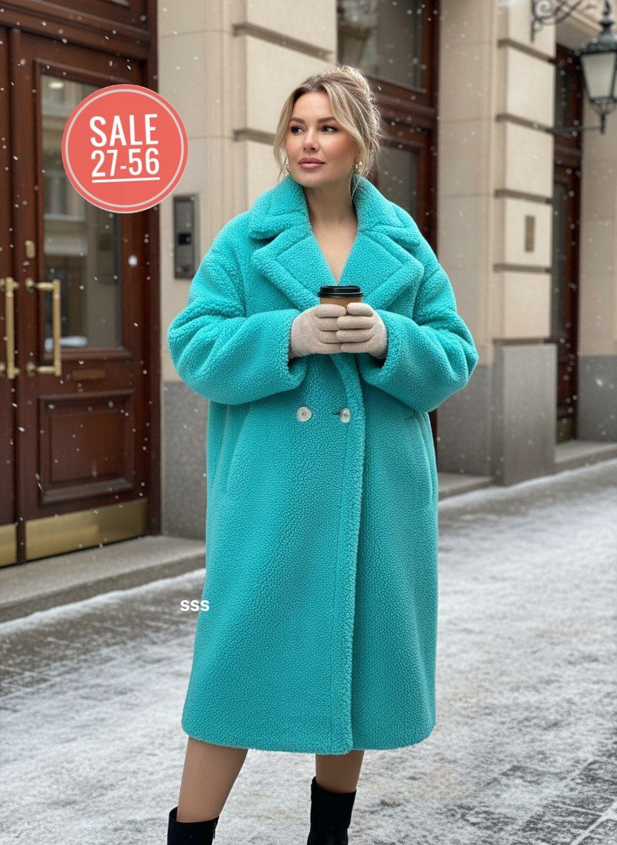 пальто плюшевое,теплое пальто,пальто барашек,пальто оверсайз,шуба пальто