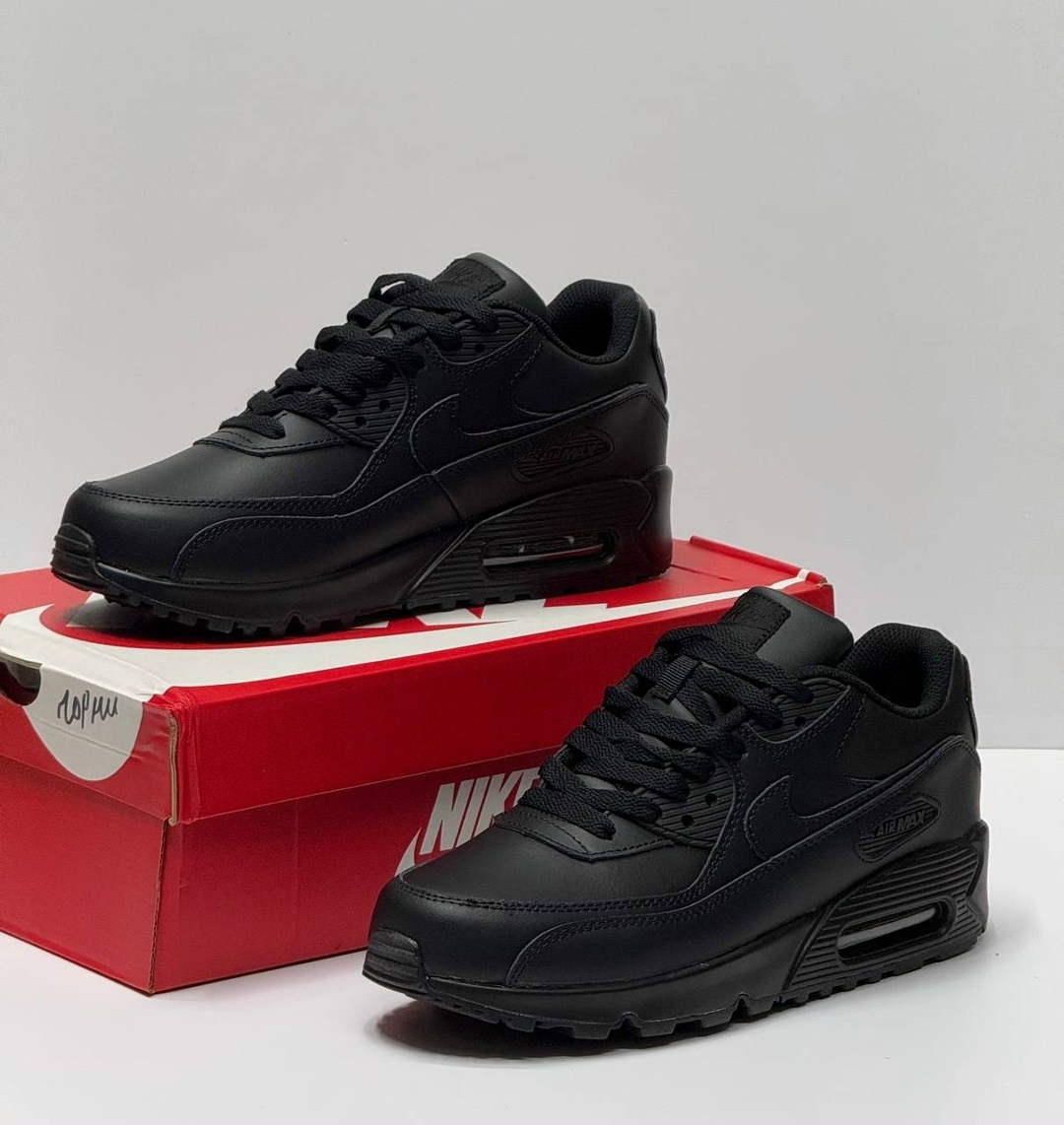 nike air max 90 leather,кроссовки nike air max 90 leather,кроссовки мужские nike air max,кроссовки,черные кроссовки nike air max 90