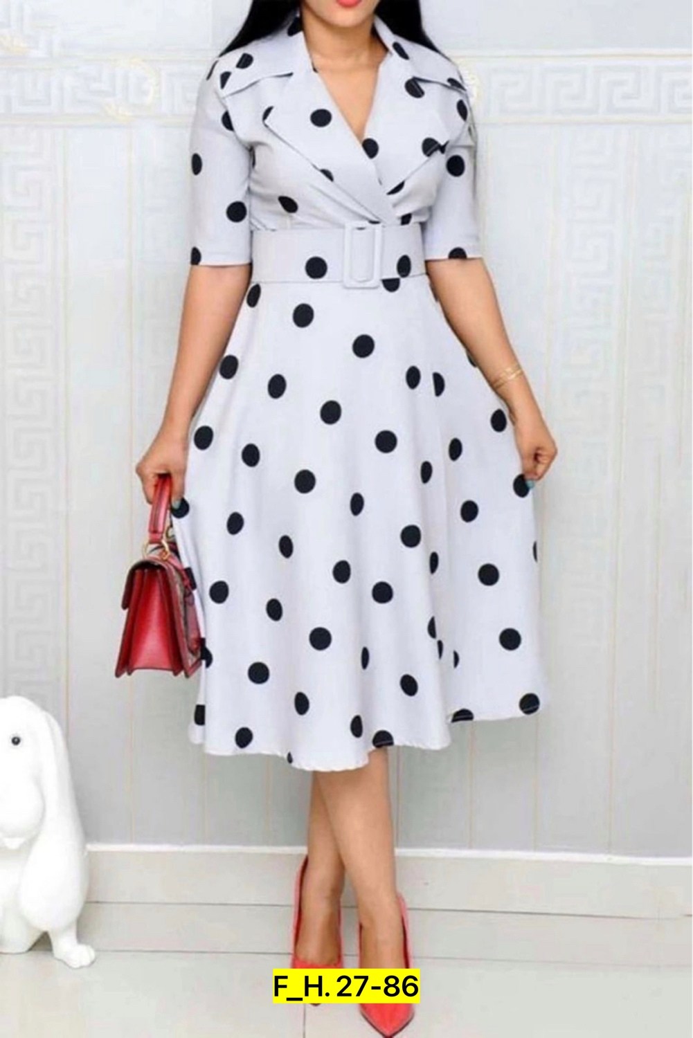 платье в горошек,повседневное платье в горошек,платье женский летний,женское платье в горошек,стильное платье миди