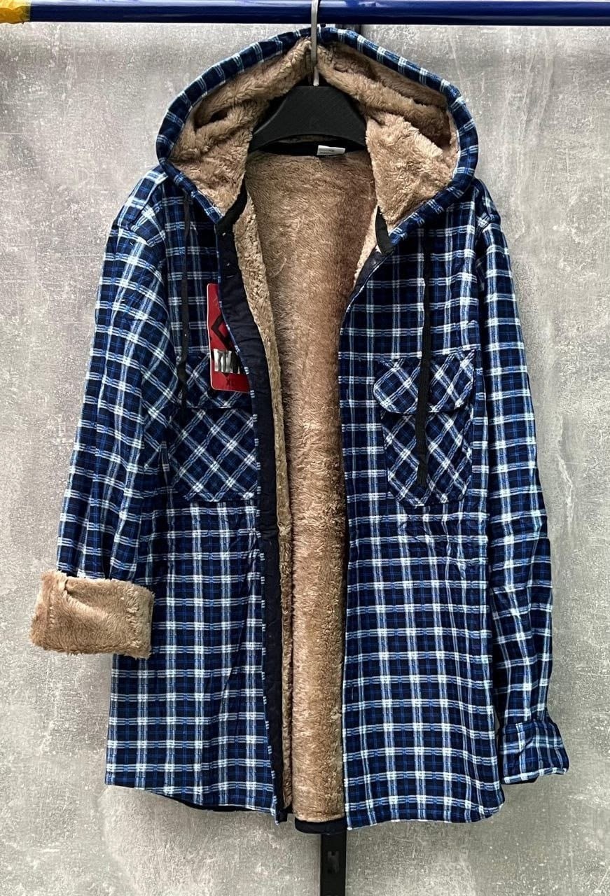 рубашка с капюшоном,куртка в клетку,клетчатая куртка,клетчатая рубашка с капюшоном,рубашка тёплая с мехом