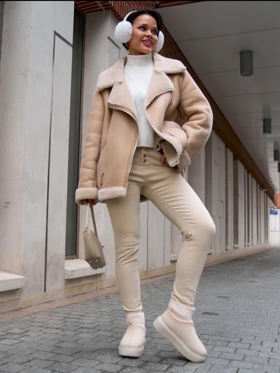 женские угги,модные образы,модные угги,зимний стиль одежды