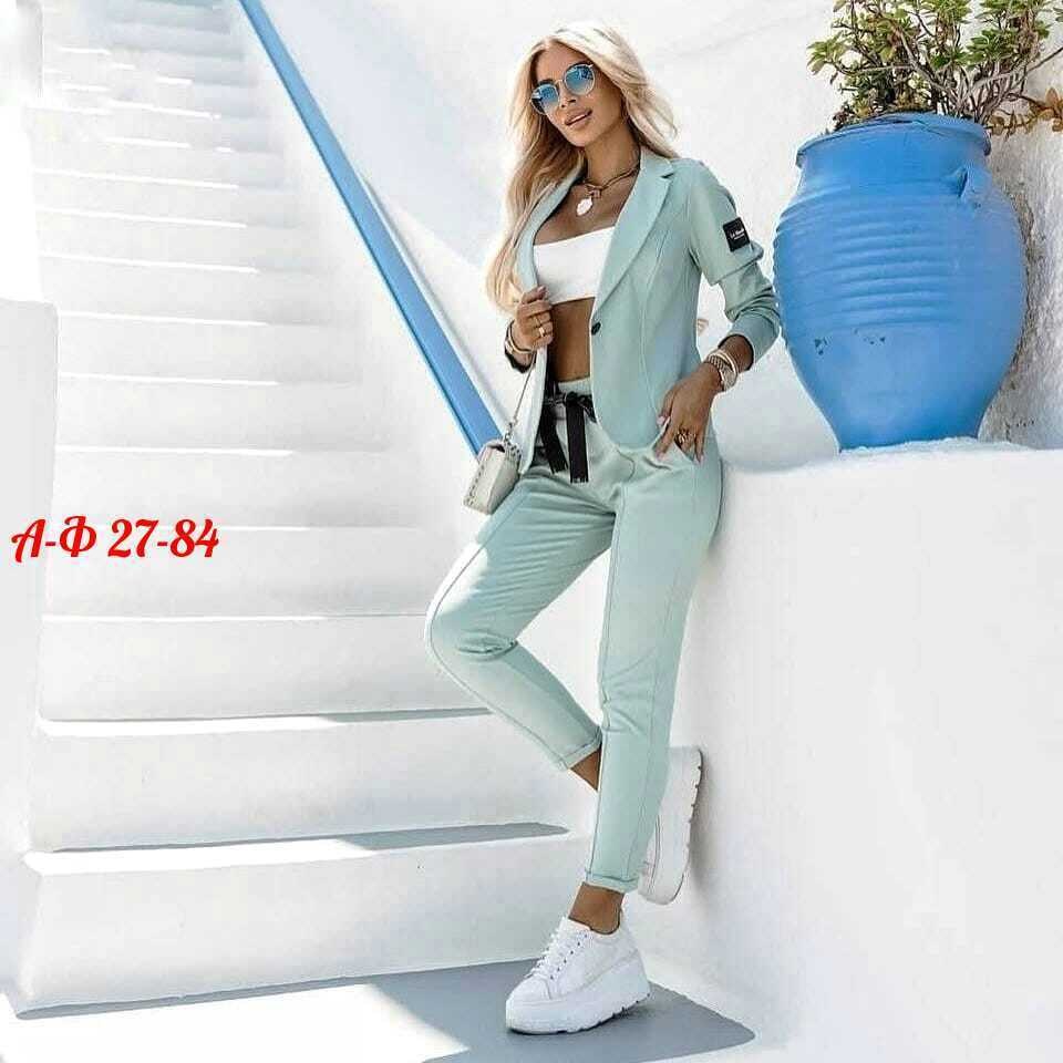 костюм двойка женская,розовый костюм двойка женский,костюмы брючный,пудровый брючный костюм,женские костюмы брючные