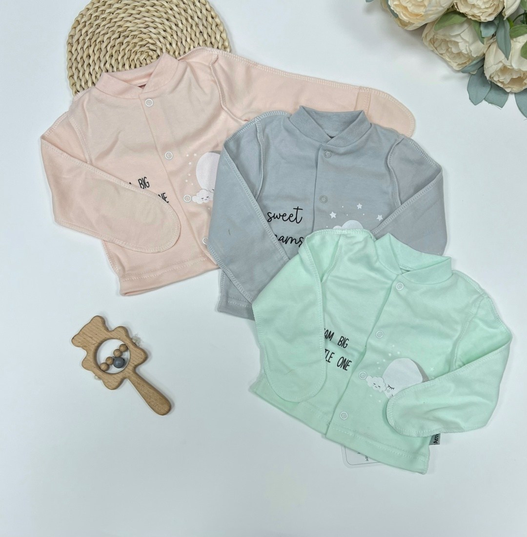 кофточка для новорожденного интерлок,распашонка для новорожденного,кофточка для новорожденного,распашонки комплект,одежда для новорожденного