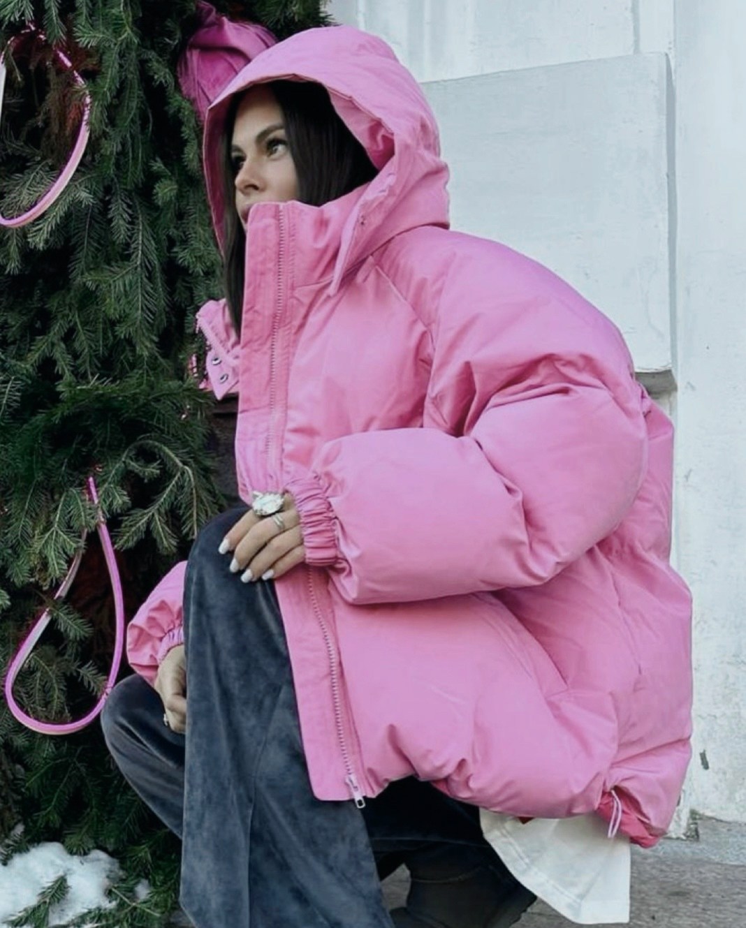 пуховики оверсайз,куртка пуховик,куртка оверсайз,короткий пуховик,зимняя куртка пуховик