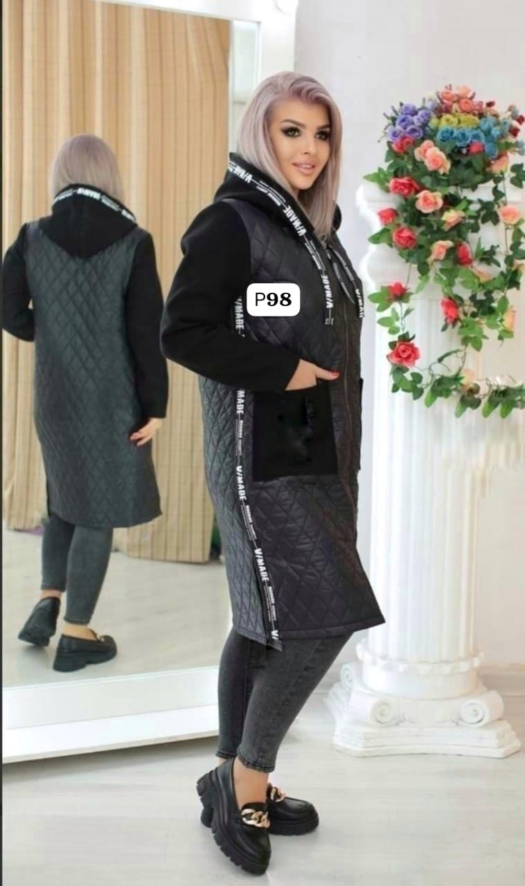 удлиненная куртка,стильное пальто,куртка женская демисезонная,стильная куртка,куртка комбинированная