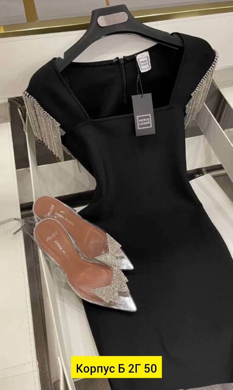 платье,платье с камнями,платья мини,платье бандажное,платье черное