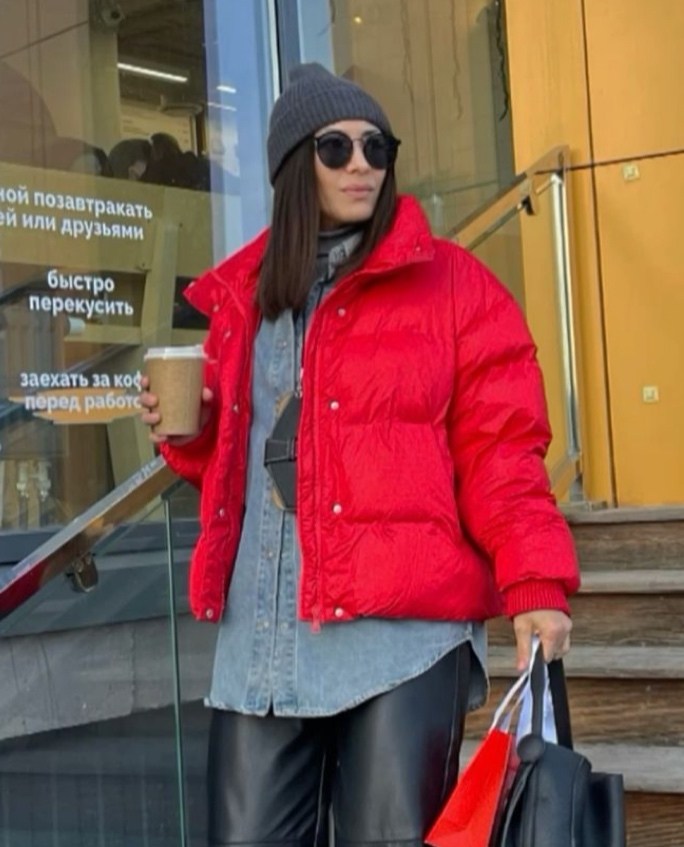 пуховики оверсайз,куртка пуховик,куртка оверсайз,короткий пуховик,зимняя куртка пуховик