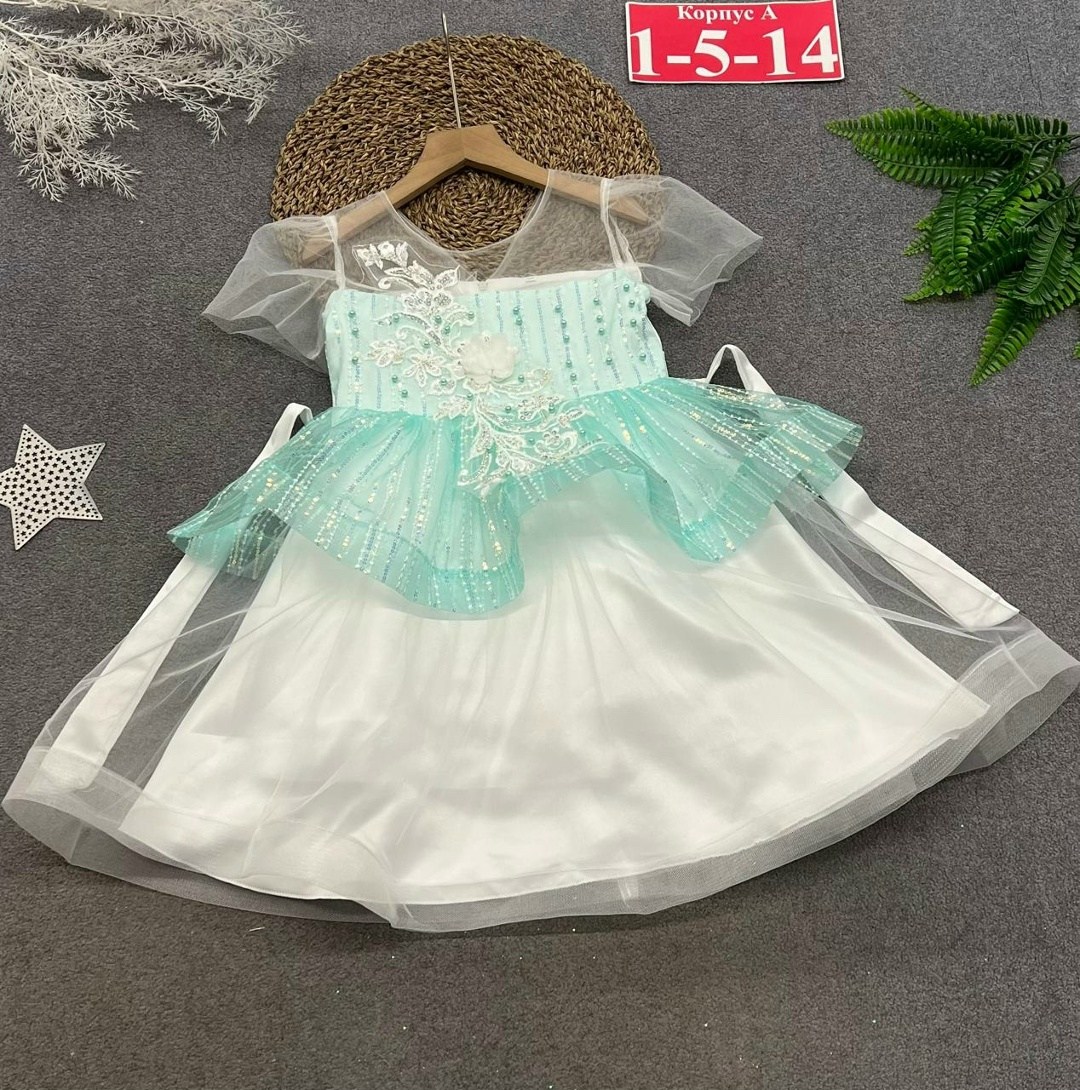 нарядное платье для девочки,платье для девочек нарядное праздничное,детские платья нарядные,платье детская,платье снежинка нарядное