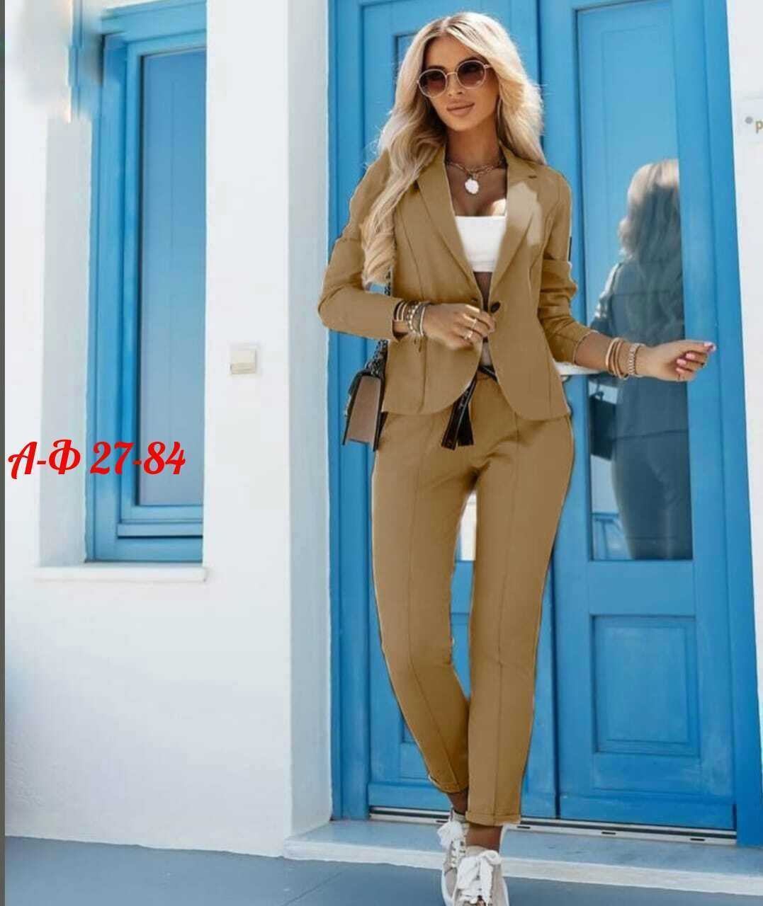 костюм двойка женская,розовый костюм двойка женский,костюмы брючный,пудровый брючный костюм,женские костюмы брючные