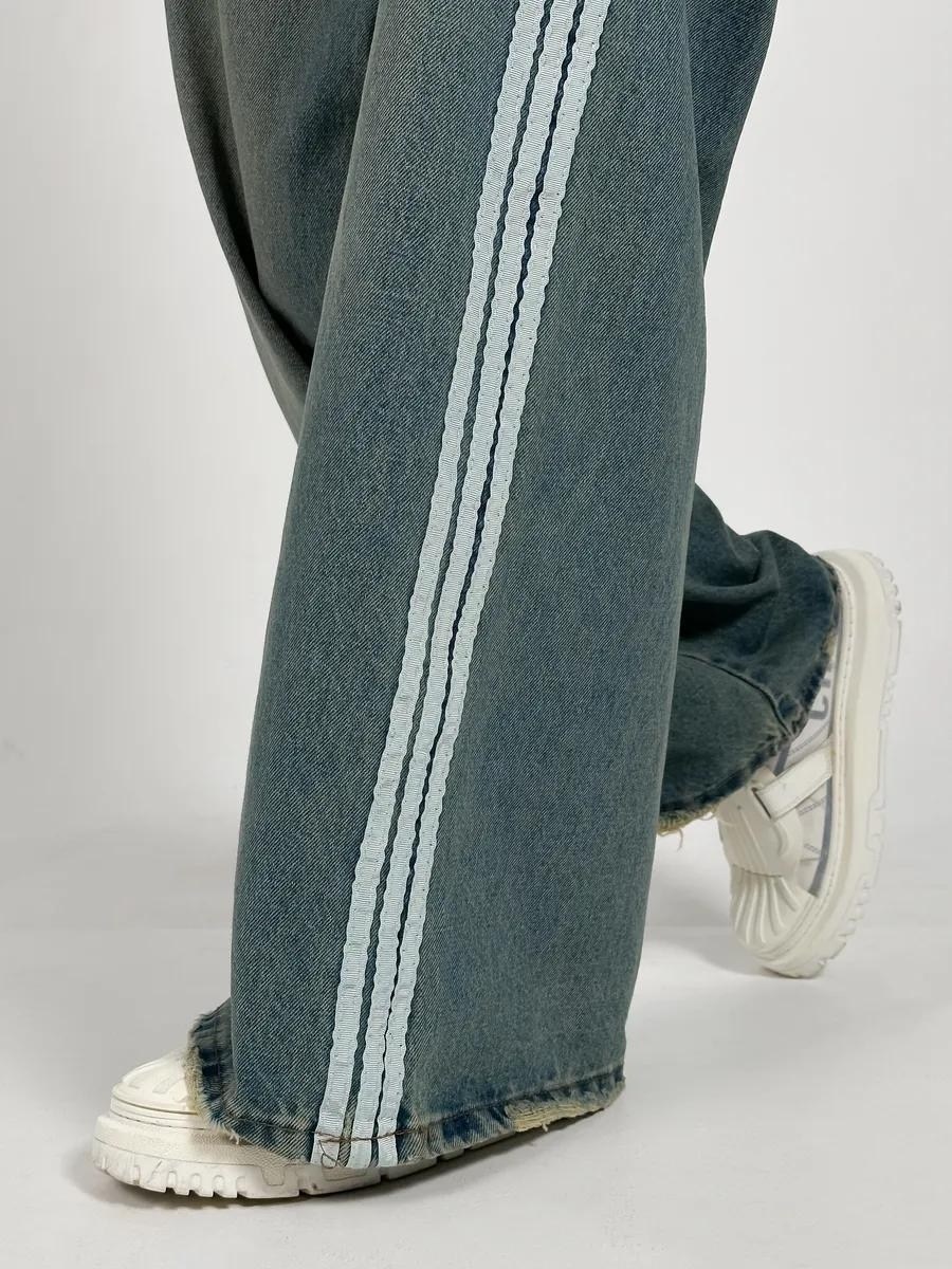 джинсы широкие,джинсы модные,широкие женские джинсы,комбинированные джинсы,женские джинсы