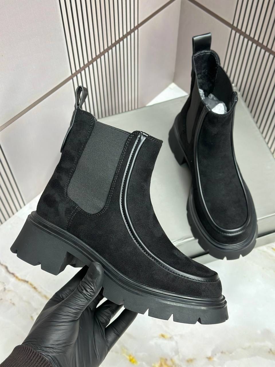 замшевые ботинки челси,ботинки челси,,ботинки челси натуральная замша,замшевые ботинки