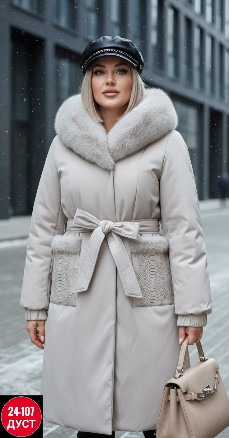 пальто зимнее женское,зимнее кожаное пальто с капюшоном,зимнее пальто,утепленное пальто,пальто с мехом норки
