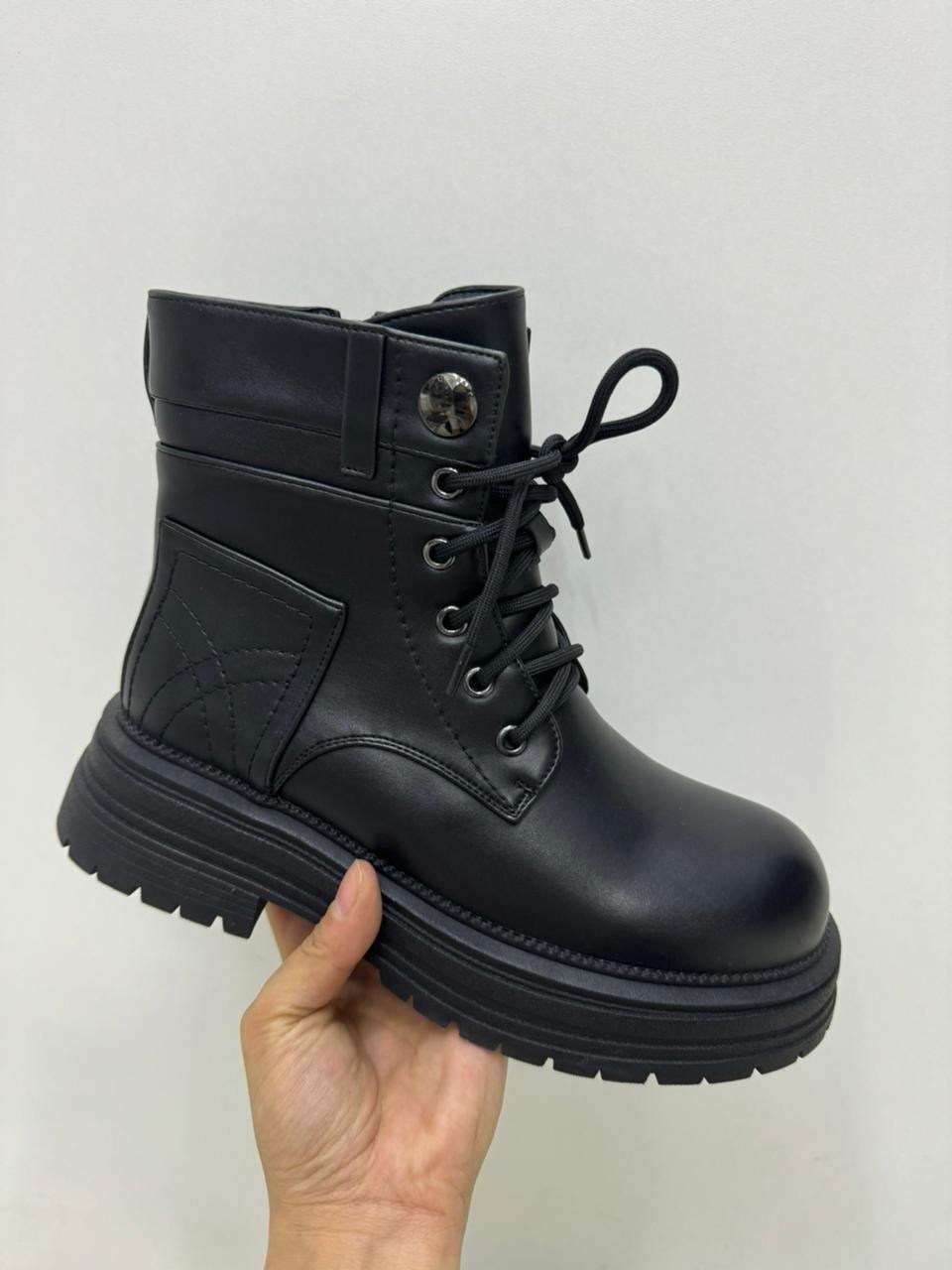 ,женские ботинки,ботинки женские на платформе, женская,ботинка