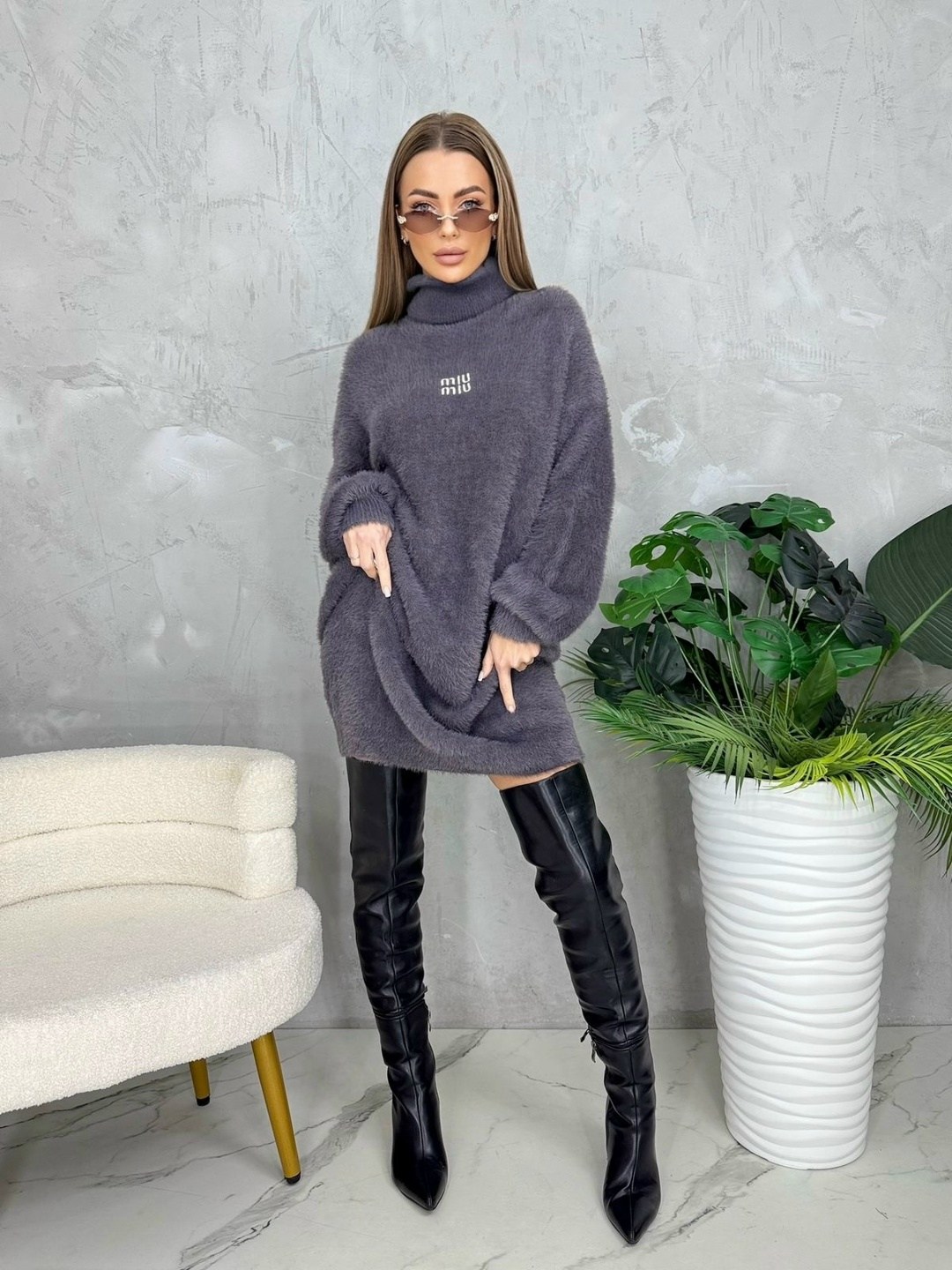 туника ангора,теплая туника,свитер удлиненная,женская туника,свитера туники