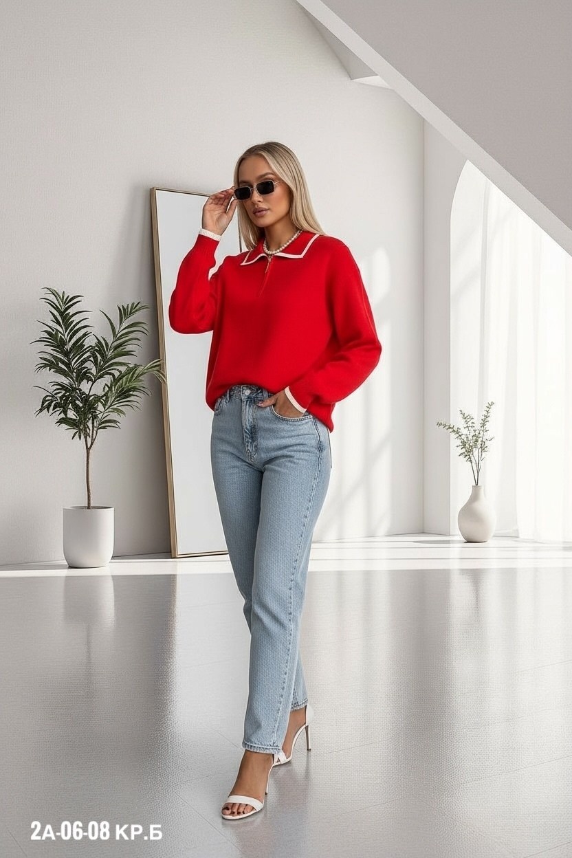 джемпер,джемпер женские,джемпер розовый,джемпер с воротником,трикотажный джемпер