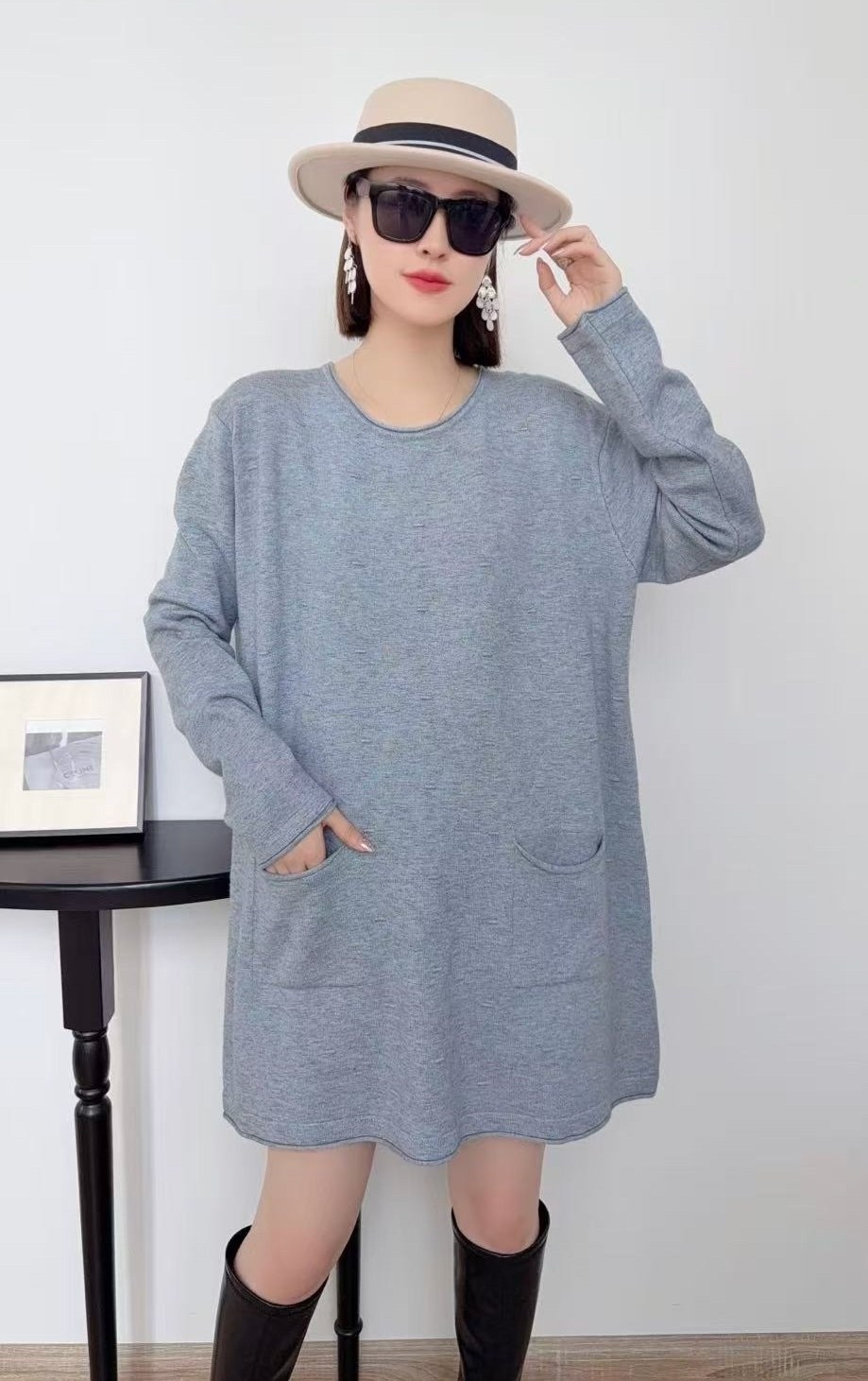 шерстяное платье,платье свитер,трикотажное платье,вязаное платье свитер,вязаное платье