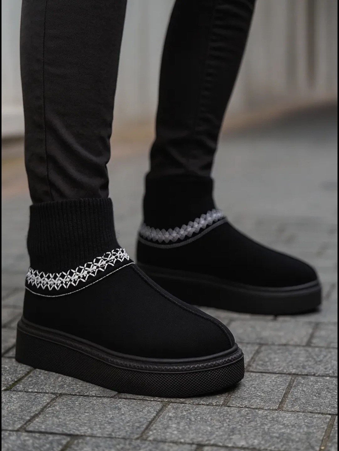 женские угги,модные образы,модные угги,зимний стиль одежды